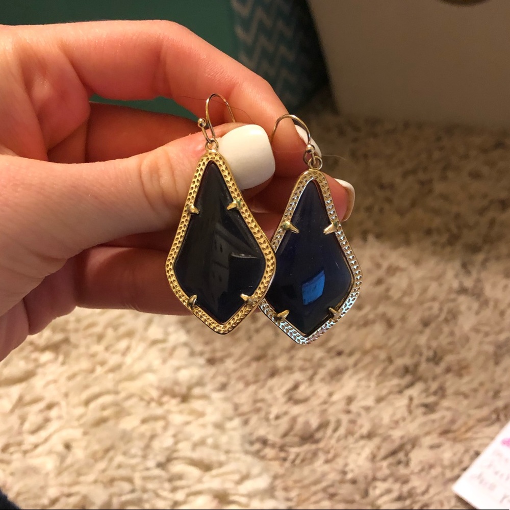 Navy Alex earrings